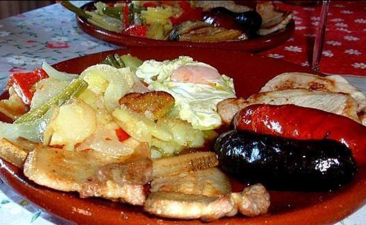Plato Alpujarreño - Gastronomía y recetas Alpujarra